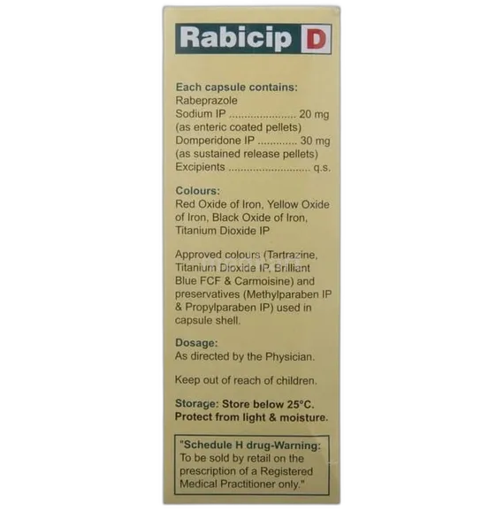 rabicip d capsule 15's